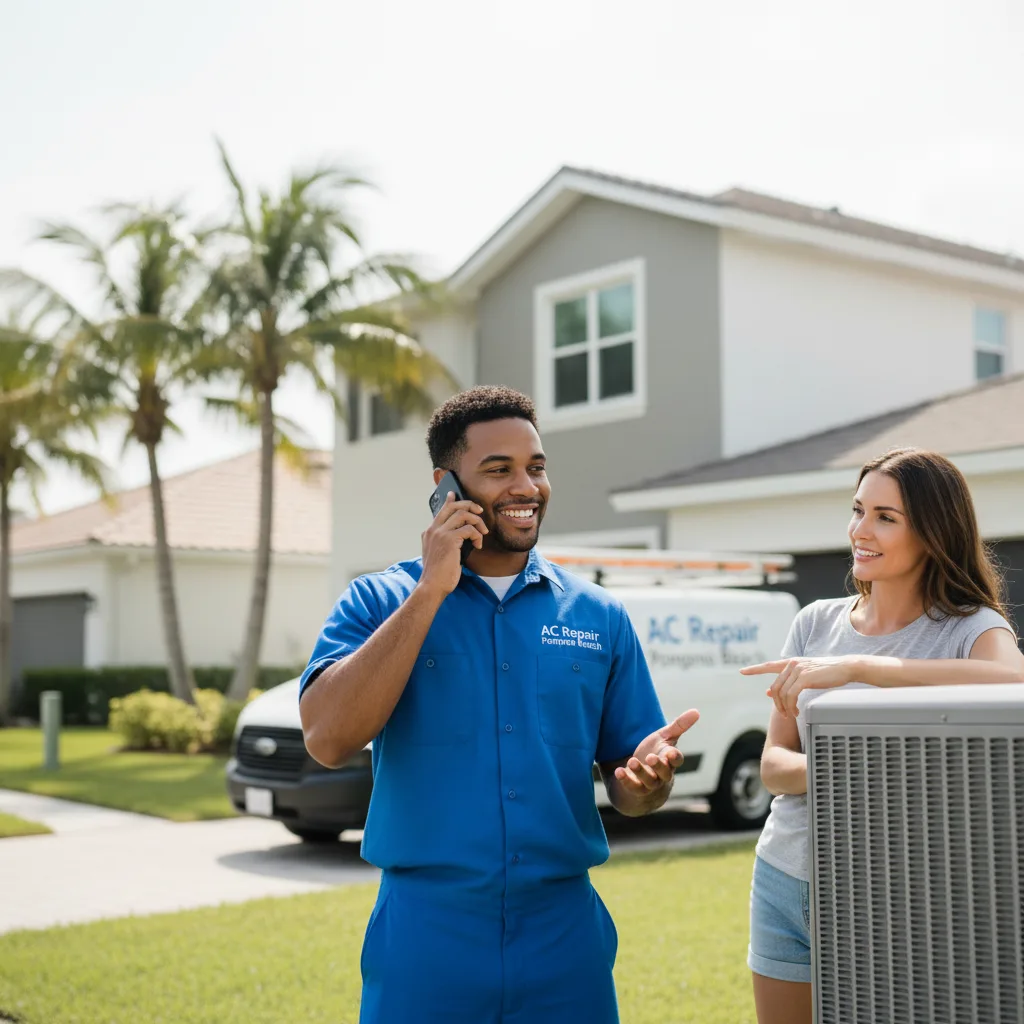 AC Repair Pompano Beach customer support in Hillsborough